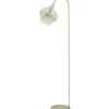 Vloerlamp Riccio goud