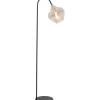 Vloerlamp Riccio Zwart
