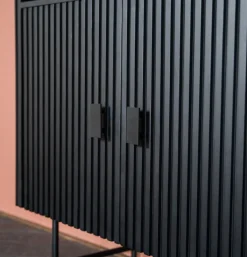 Wandkast Risor zwart