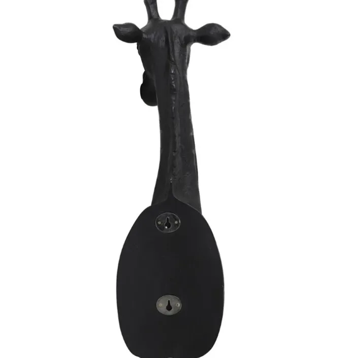 Wandlamp Giraffe zwart